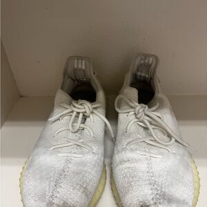 Adidas White Knit Sneakers